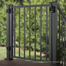 Aluminum Residential  Pedestrian Gate Side Door with High security and Mordern Style